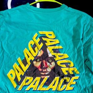 Palace Skateboards Aqua T-shirt Size Large